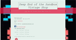 Desktop Screenshot of deependofthesandbox.com